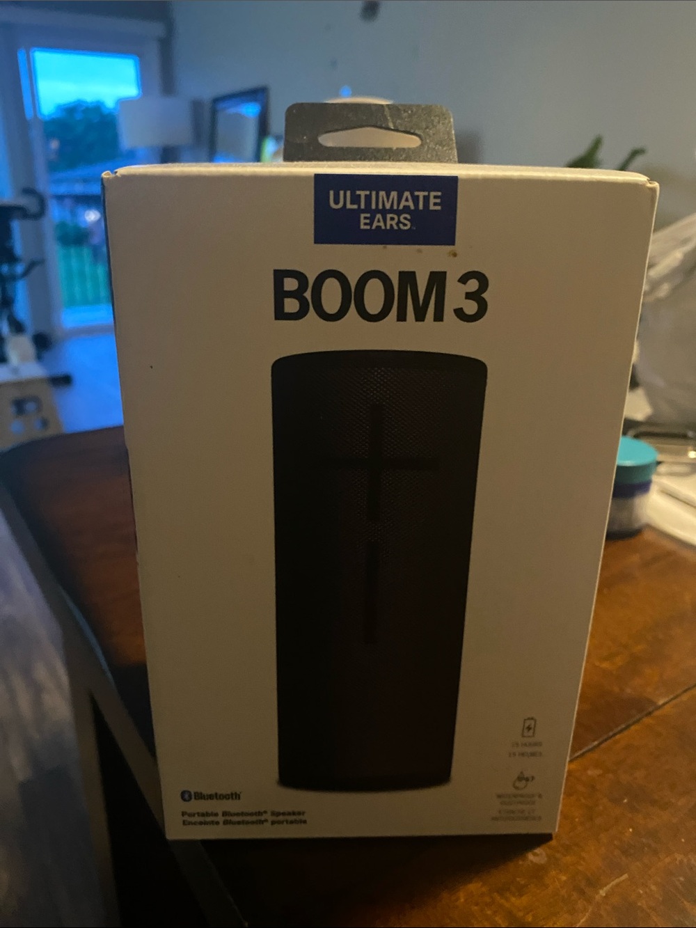 NEW Ultimate Ears BOOM 3 Portable Bluetooth Speaker - Black